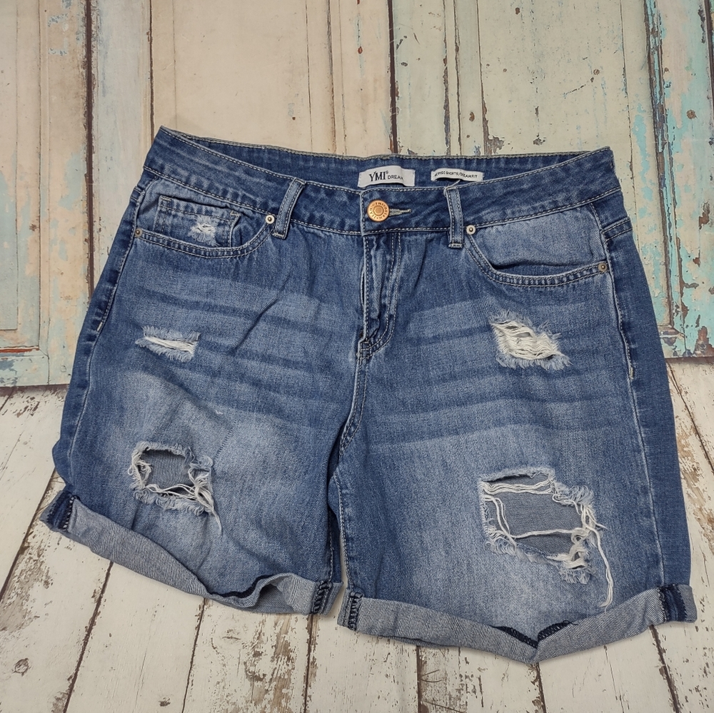 2 for $12 YMI distressed shorts 😎